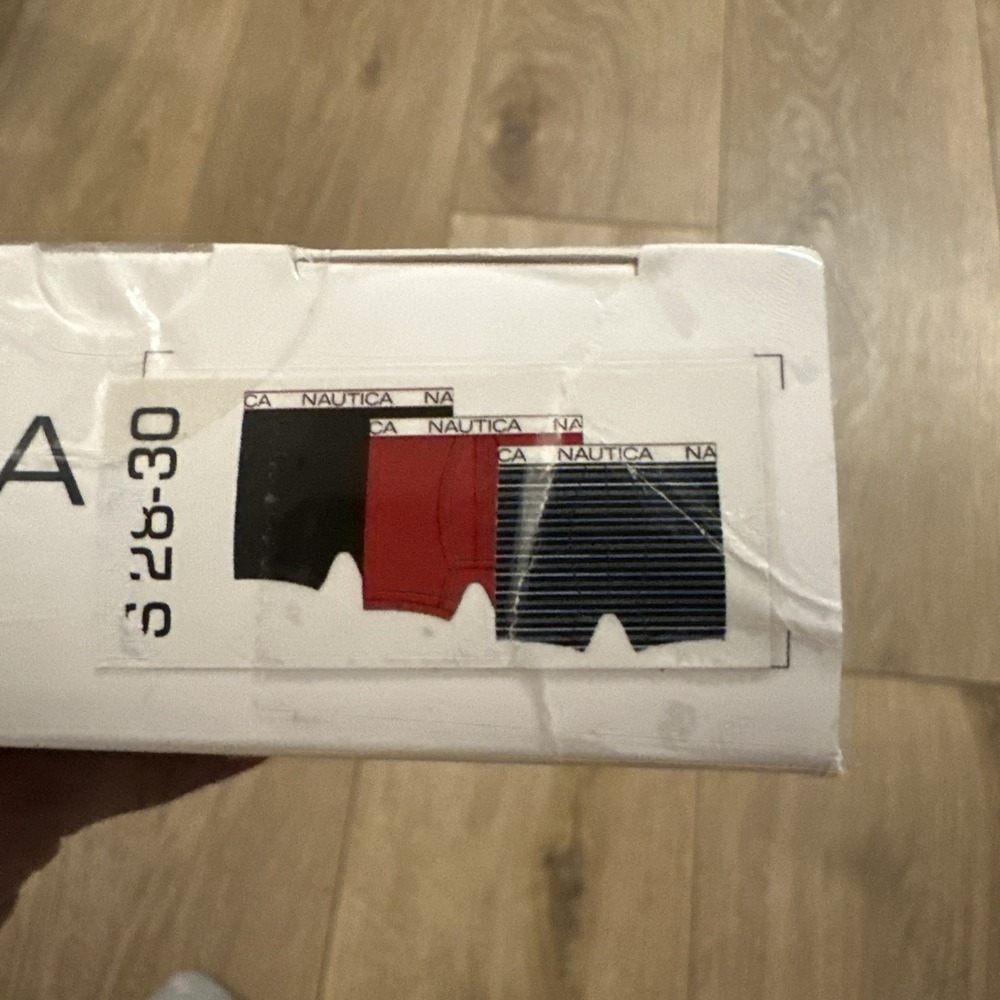 NAUTICA Mens Micro Boxer Briefs Underwear 3‎ Pack Size Small 28-30 NIB - Picture 6 of 6